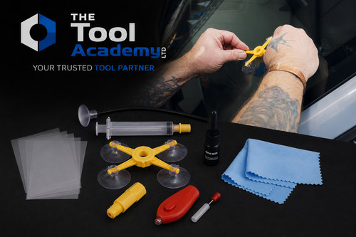 Windscreen chip repair - chip, kit