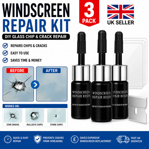 Windscreen repair kit - 3x,