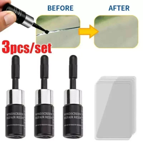 Windshield repair kit - 3x,