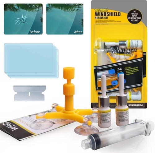 Car windscreen repair kit - car, diy