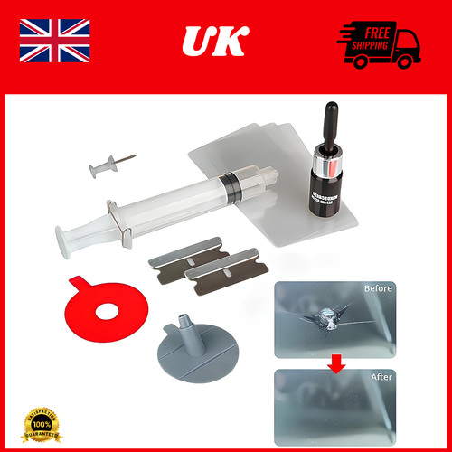 Car windshield repair kit - car,