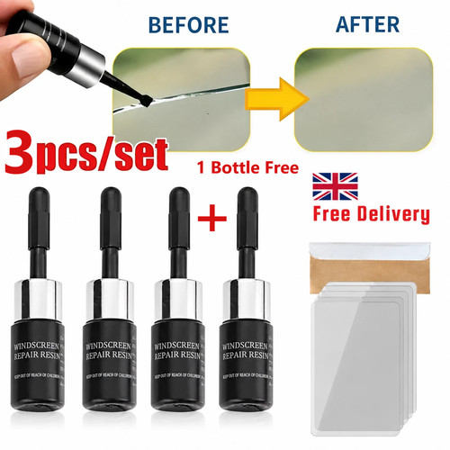Windshield repair kit - kit, fix