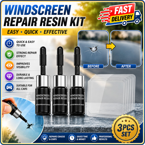 3pcs windscreen repair kit car - windscreen,