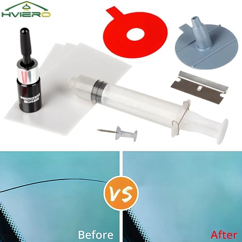 Car windshield repair resin - windshield,