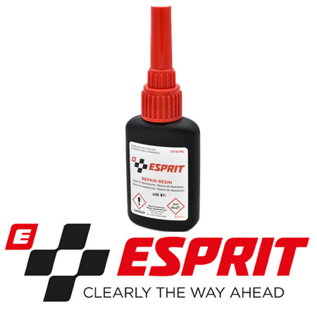 Esprit windscreen glass - glass, chip